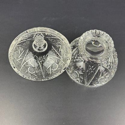 Cut Crystal Apothecary Jar