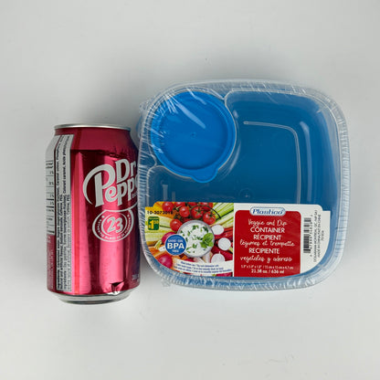 Plastico Veggie Dip Container