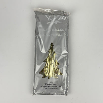 Tinsel Icicle Garland Pack