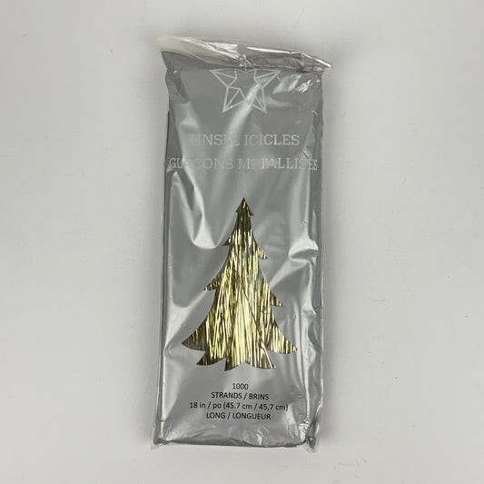 Tinsel Icicle Garland Pack