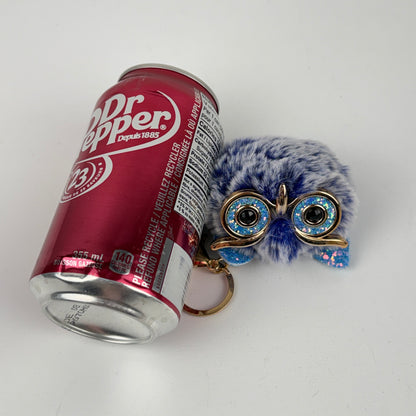 Owl Pom Keychain