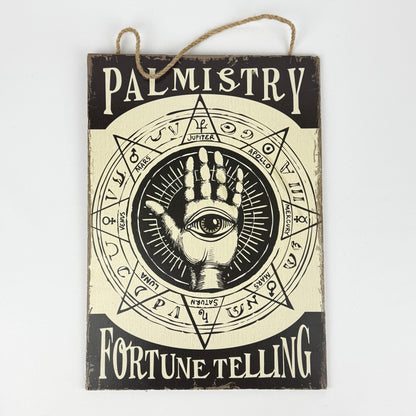 Palmistry Fortune Wall Sign