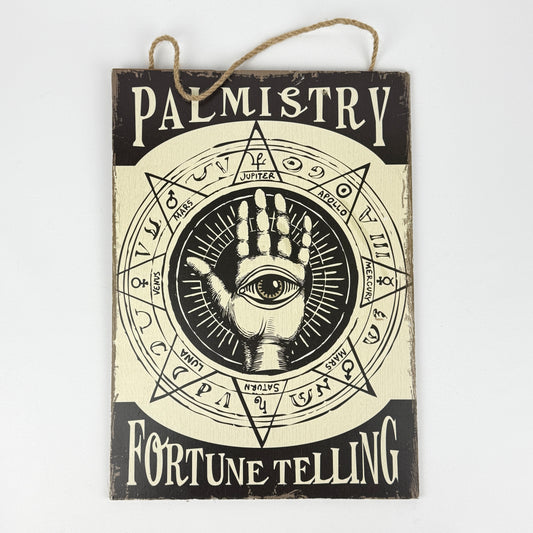 Palmistry Fortune Wall Sign