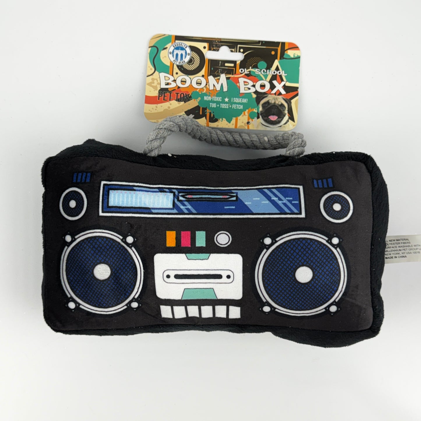 Brooklyn Plush Boombox Toy