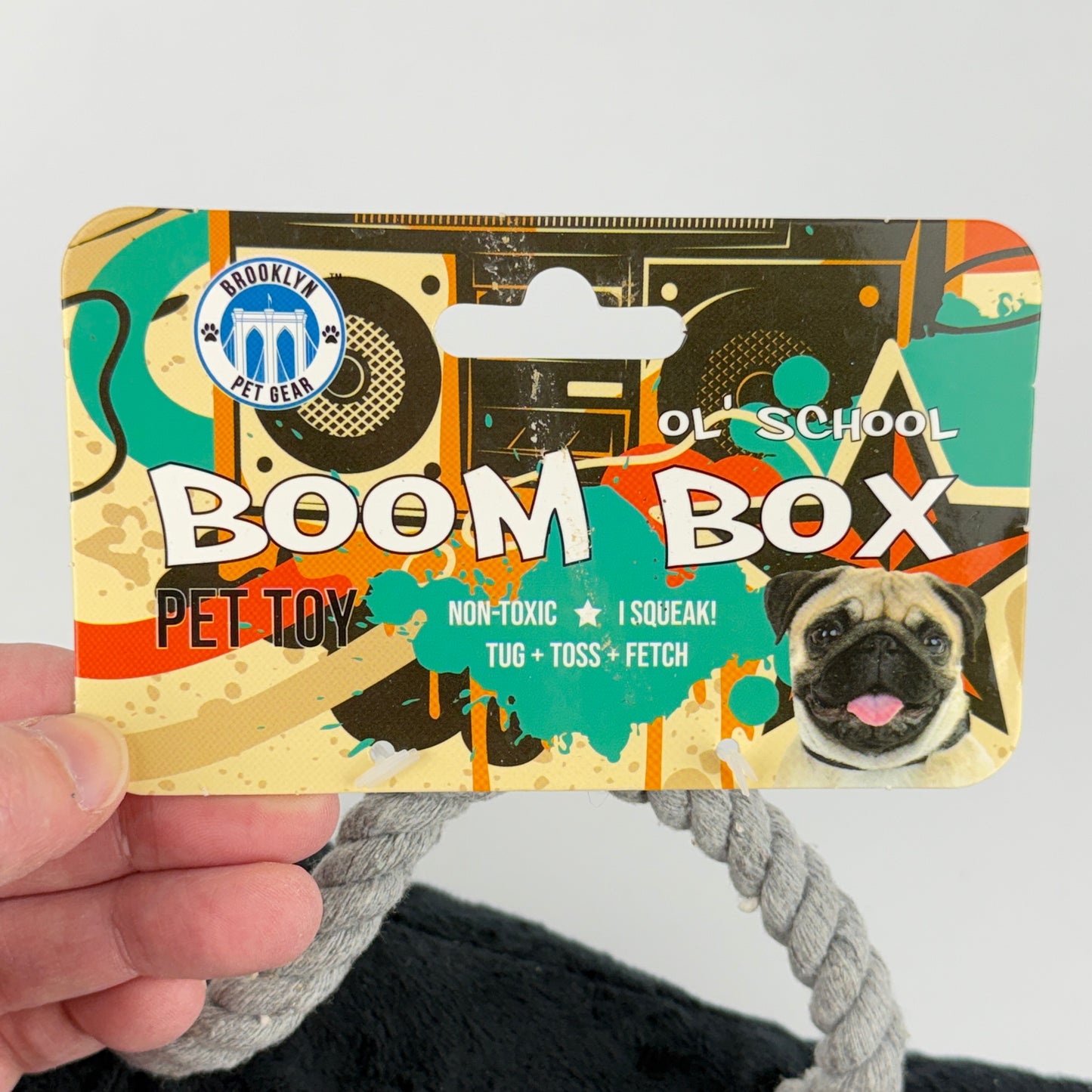 Brooklyn Plush Boombox Toy