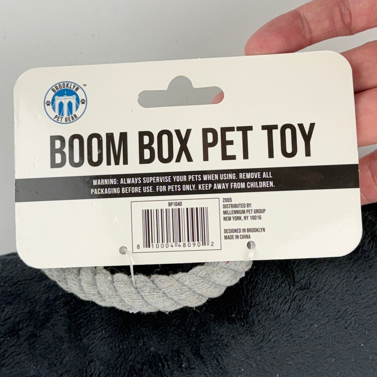 Brooklyn Plush Boombox Toy