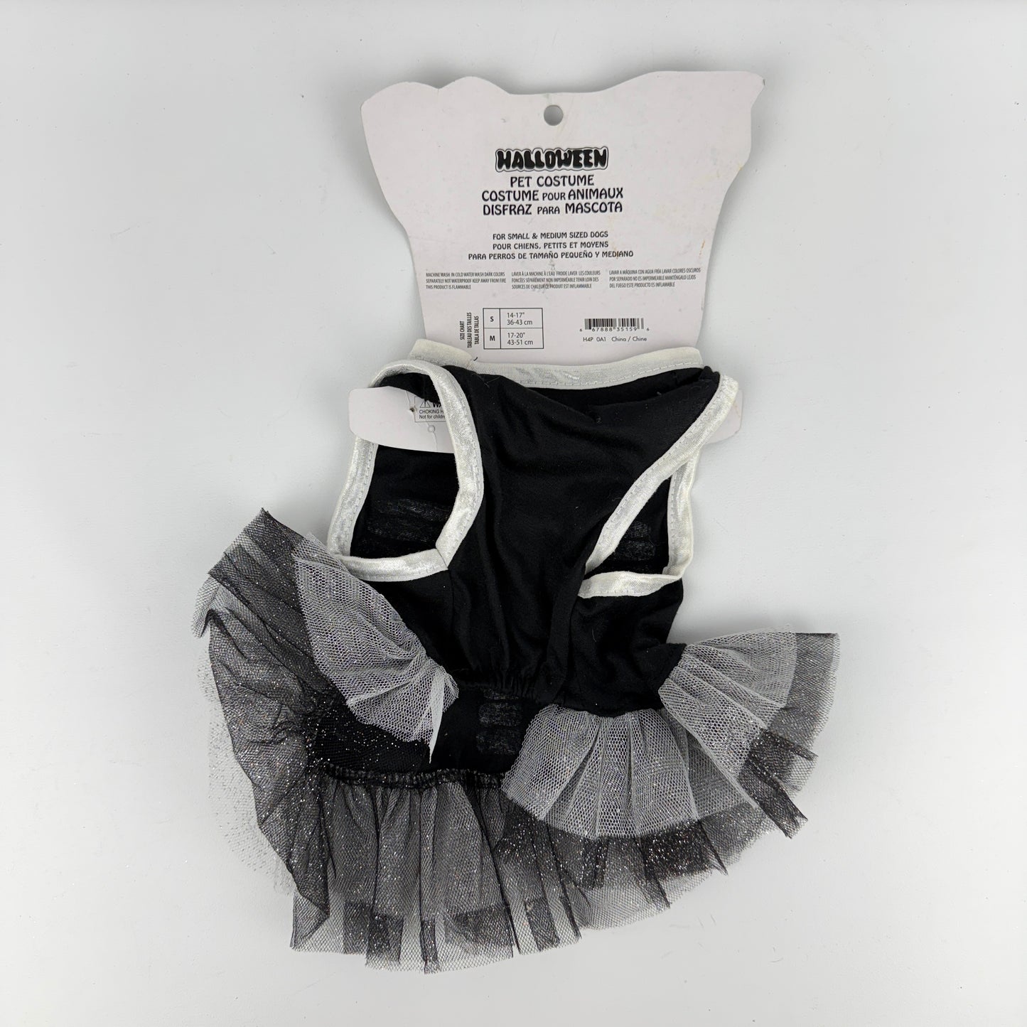 Halloween Tutu Pet Costume (S)