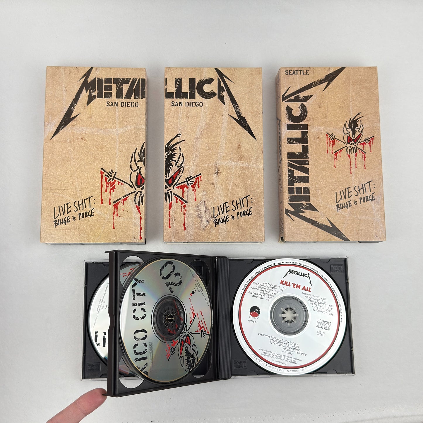 Metallica Live Shit CD Box