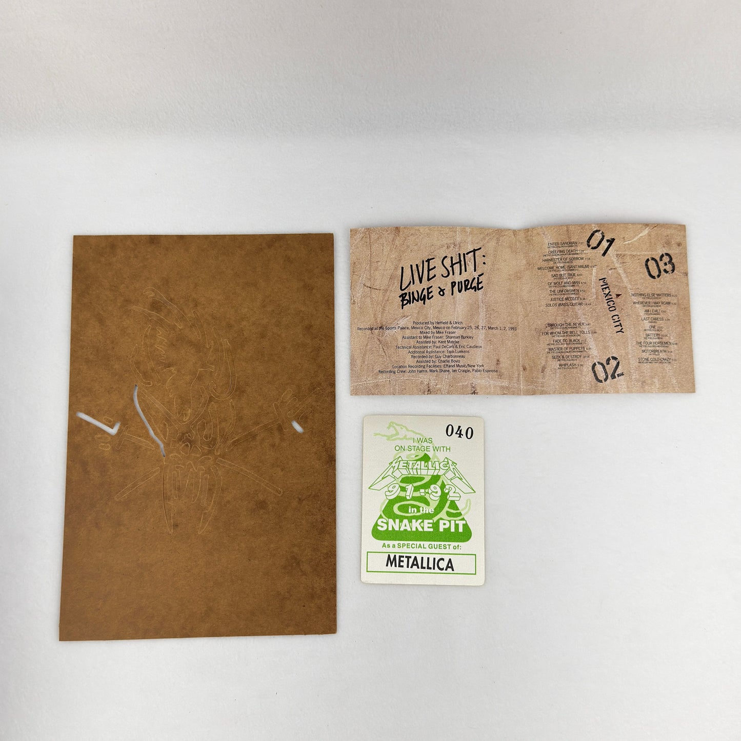 Metallica Live Shit CD Box