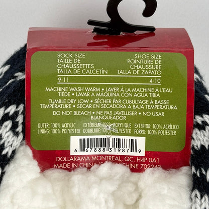 Noel Cozy Santa Slippers