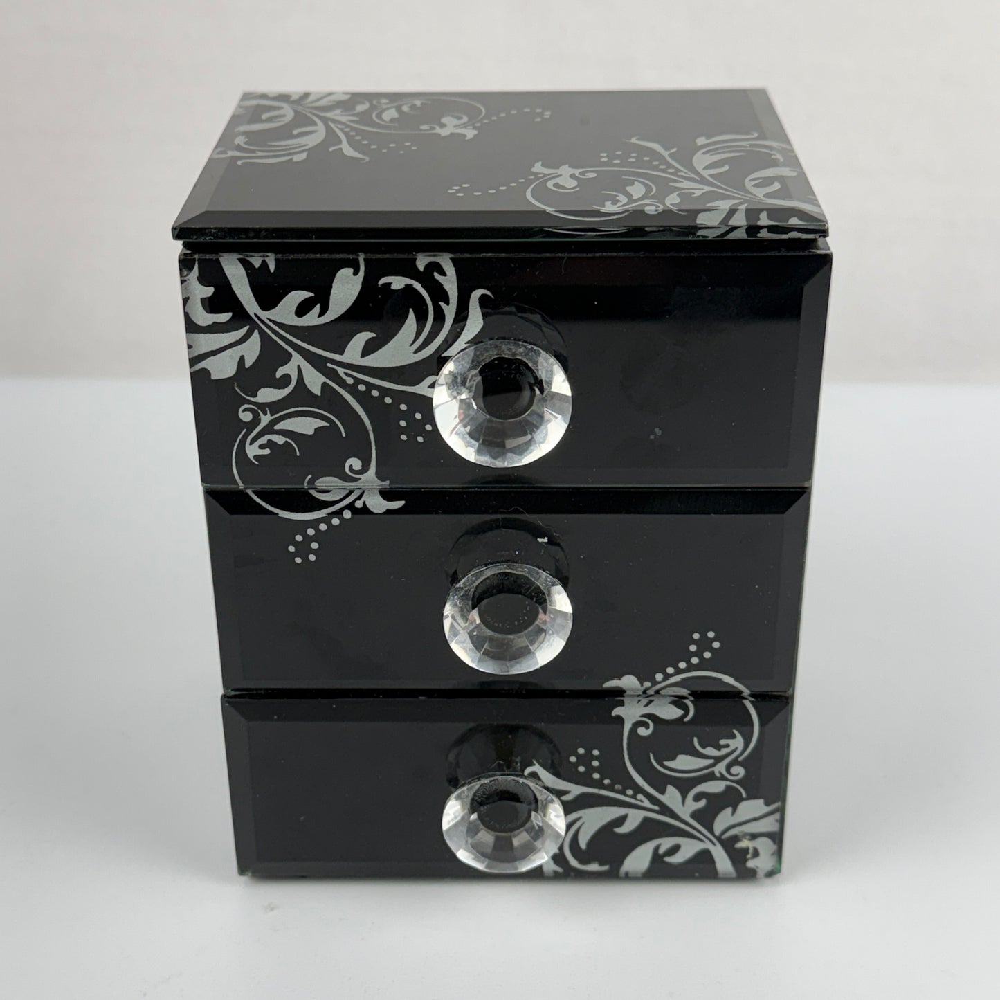 Allure Mirrored Trinket Box