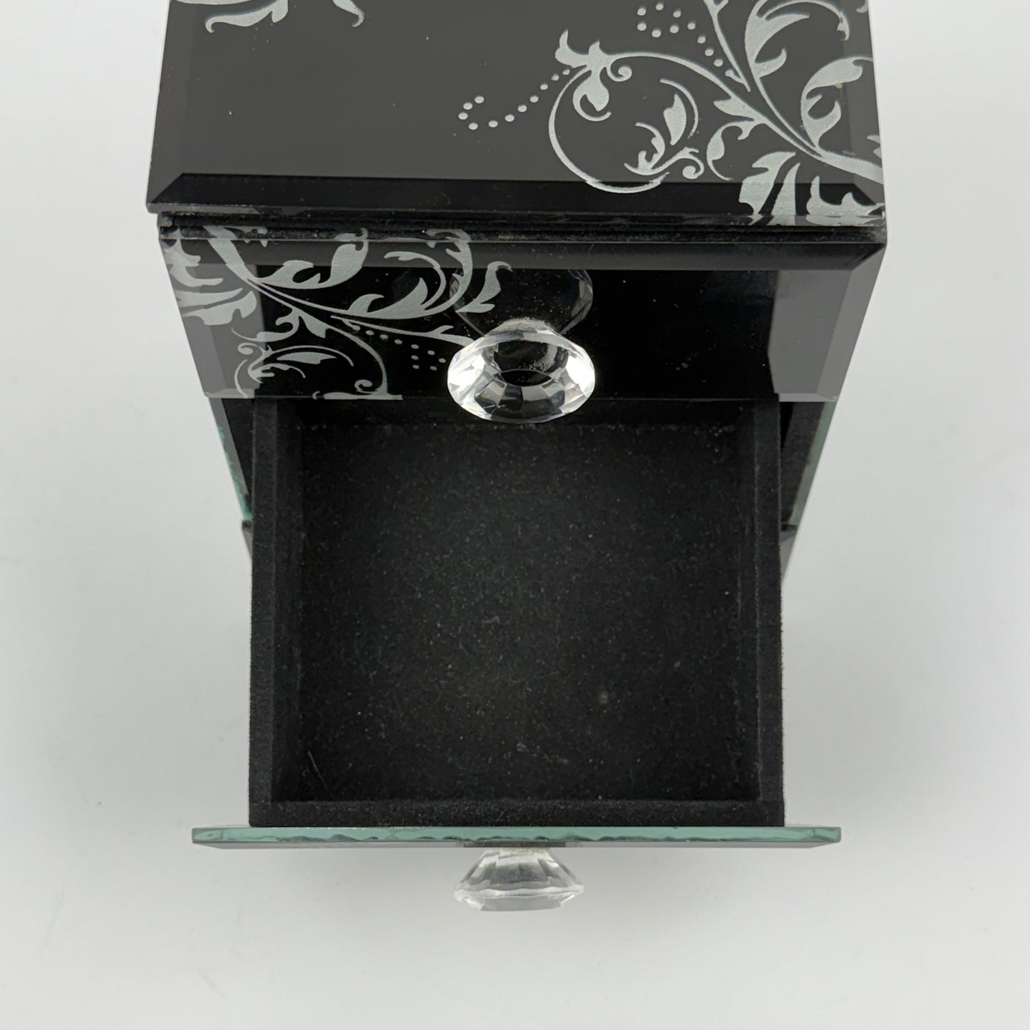 Allure Mirrored Trinket Box
