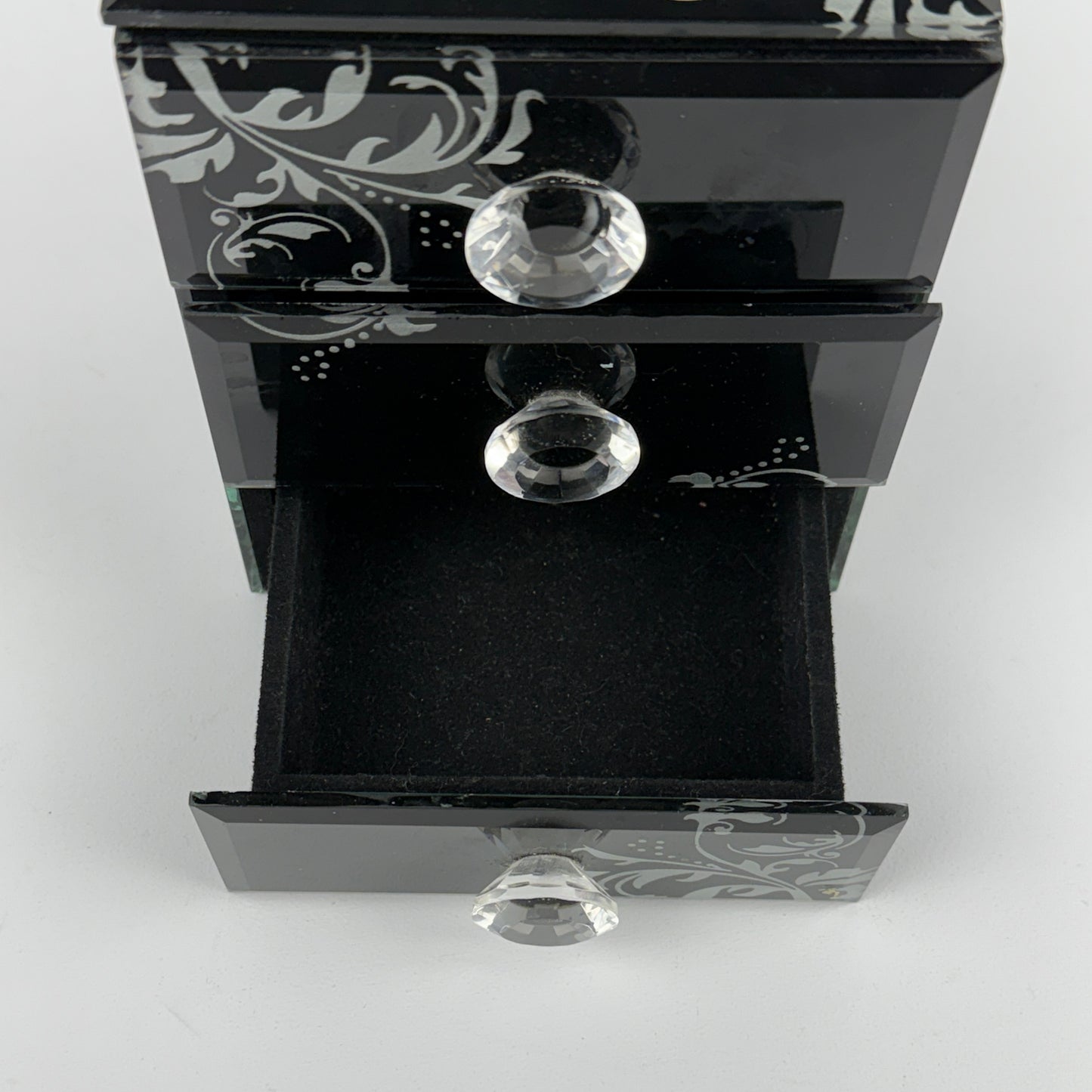 Allure Mirrored Trinket Box