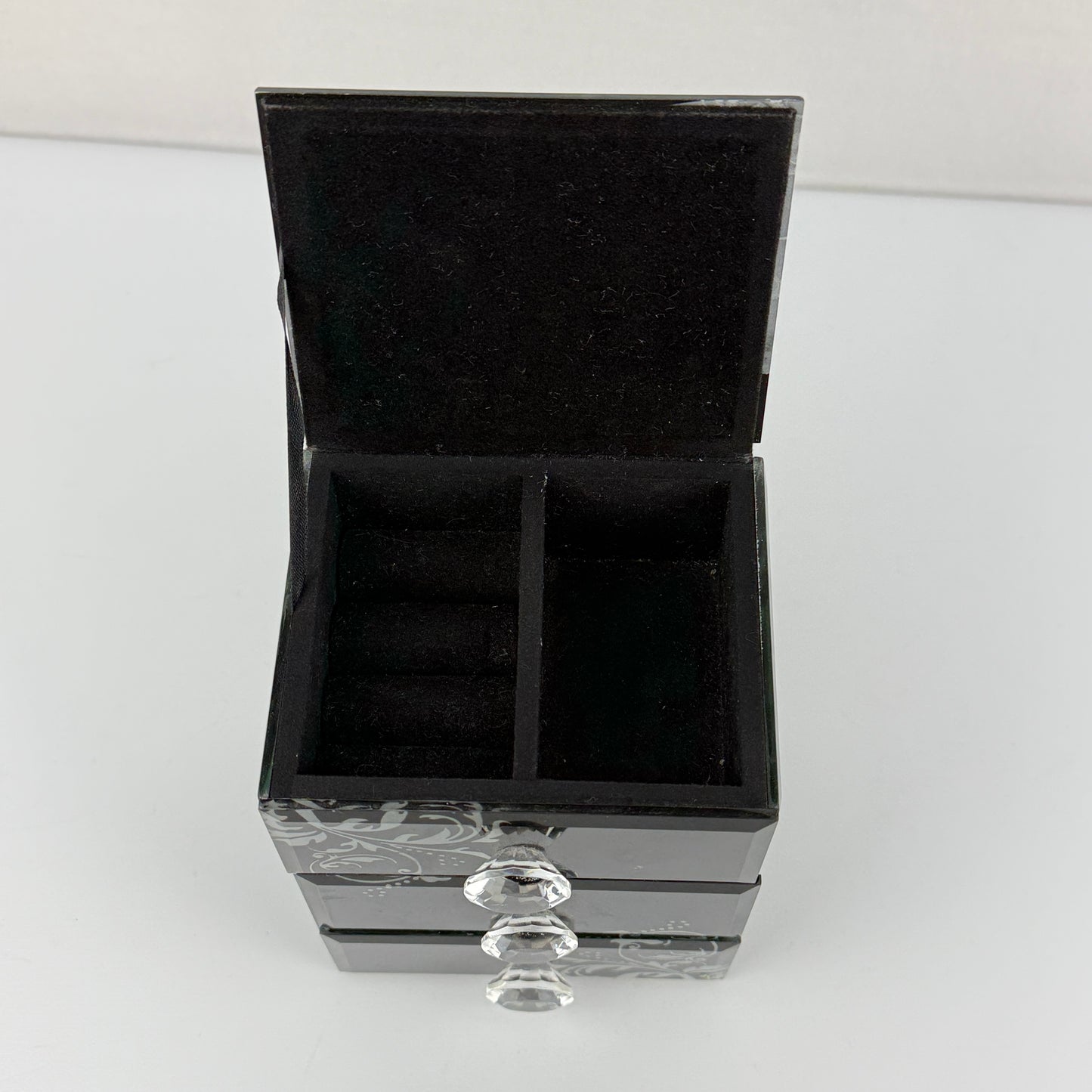 Allure Mirrored Trinket Box