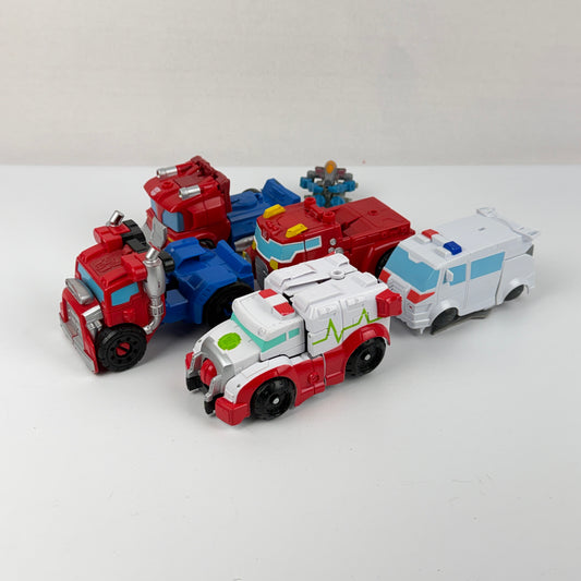 Rescue Bots Vehicle Toy Lot