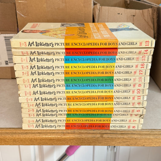 Vintage Kids Encyclopedias