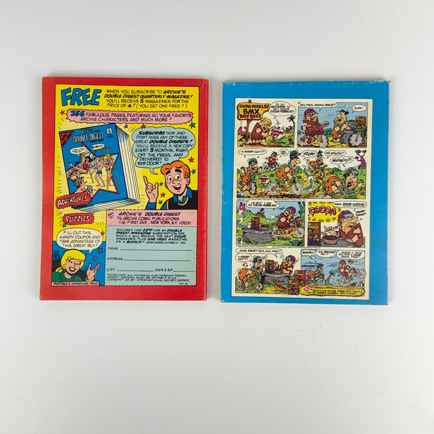 Archie Comics #28 #61 Set