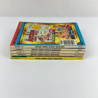 Archie Comics #50 52 53 54 64 Lot
