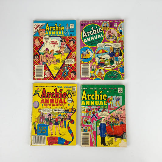 Archie Comics #34 #37 #40 #41 Lot