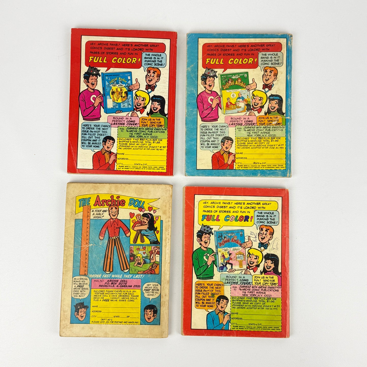 Archie Comics #2 37 42 48 Lot