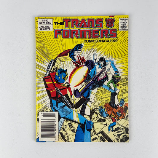 Marvel Transformers #1 Comic