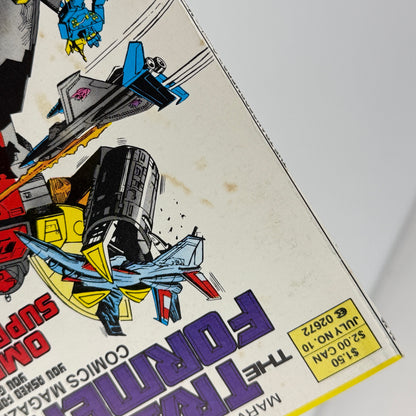 Marvel Transformers #10 Comic