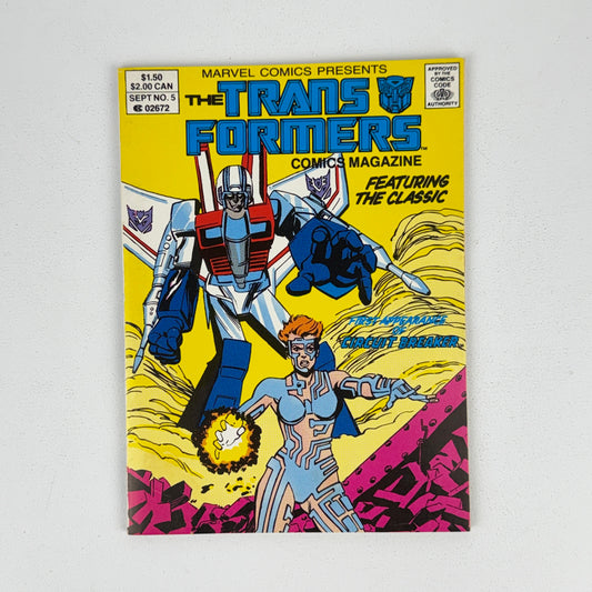 Marvel Transformers #5 Comic