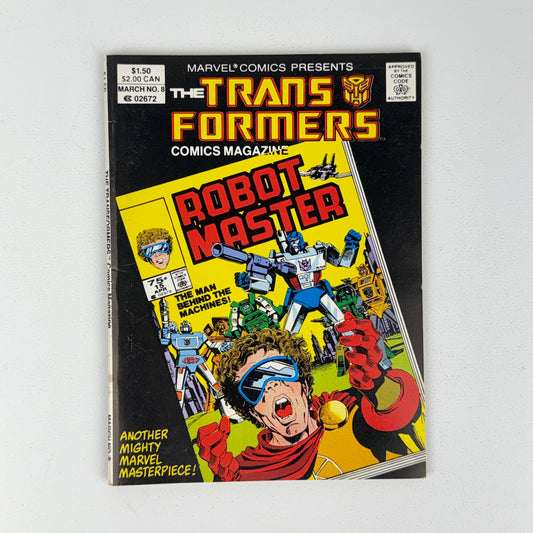 Marvel Transformers #8 Comic