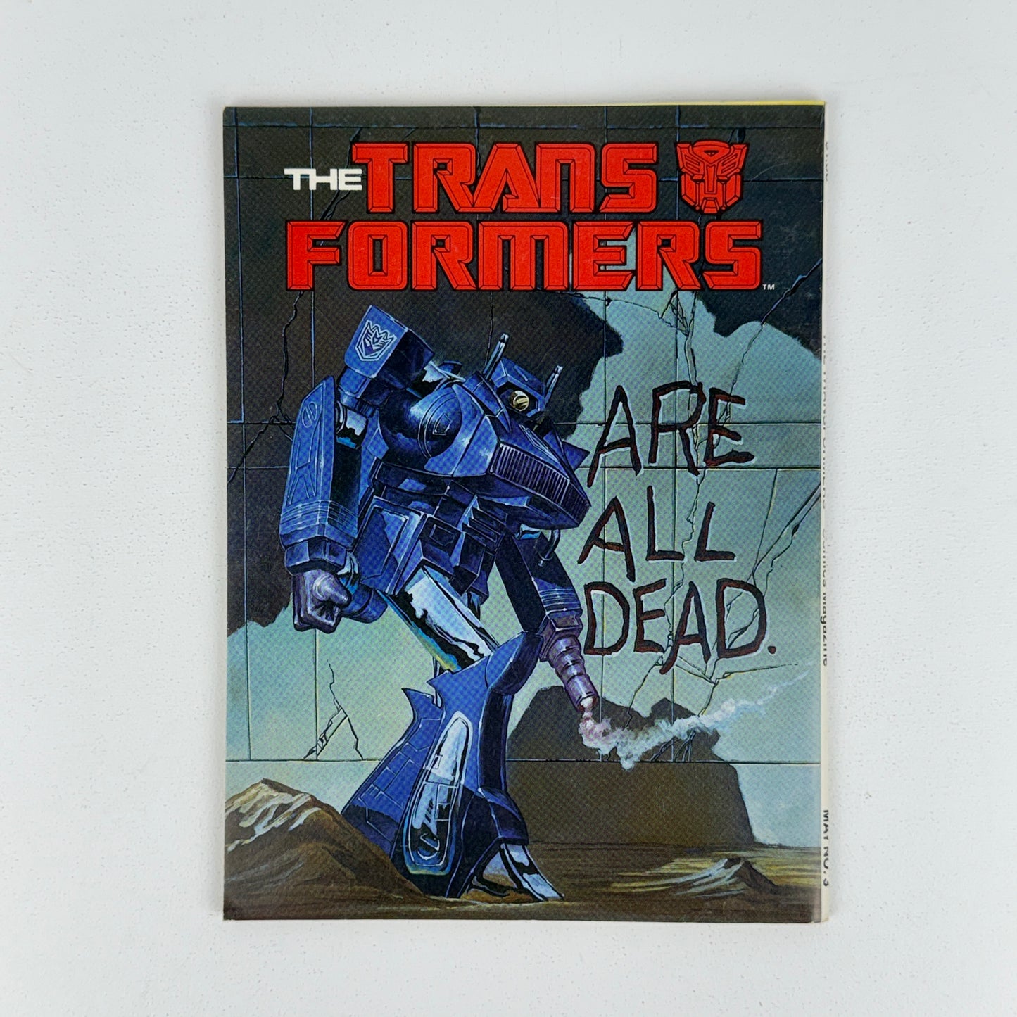 Marvel Transformers #3 Comic