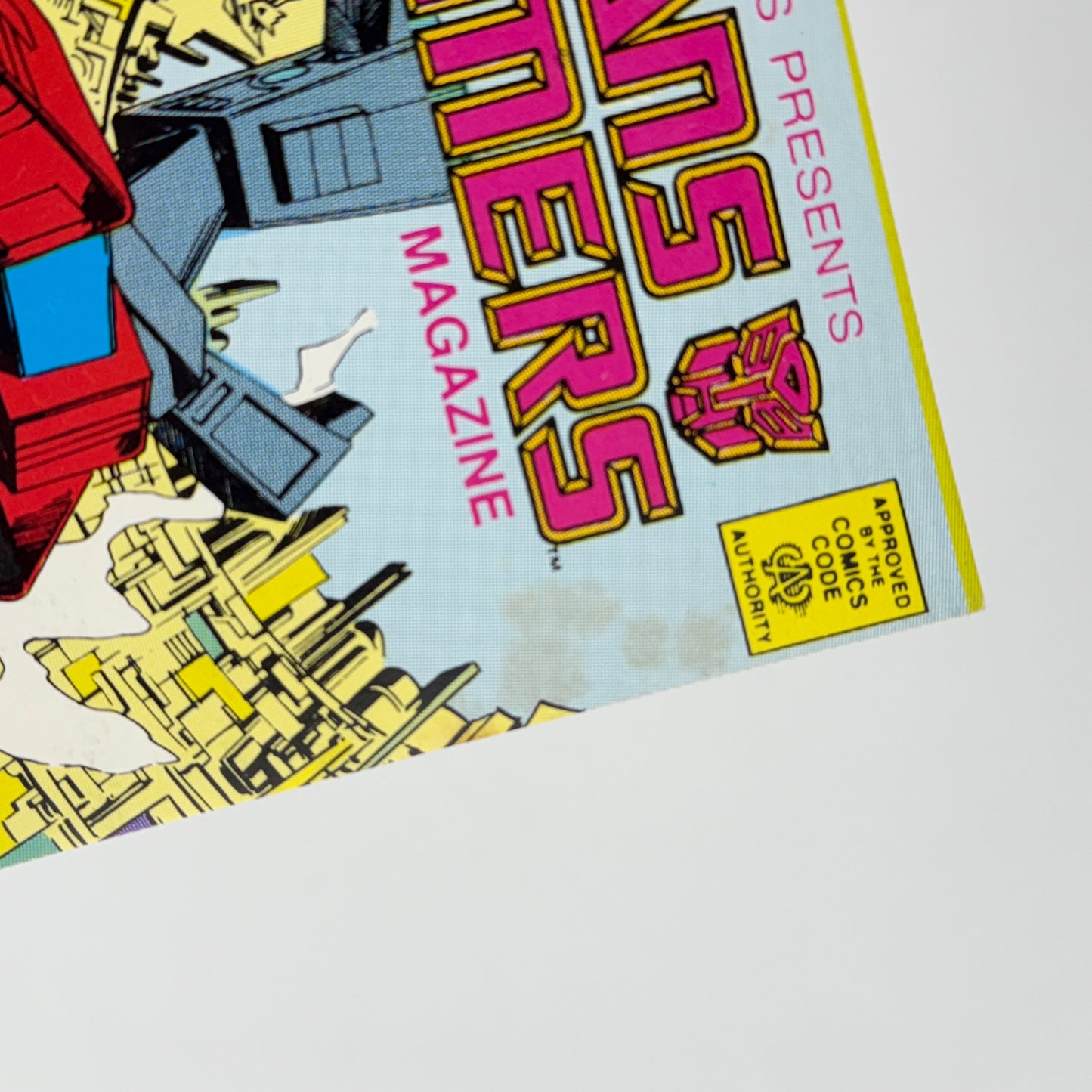 Marvel Transformers #9 Comic
