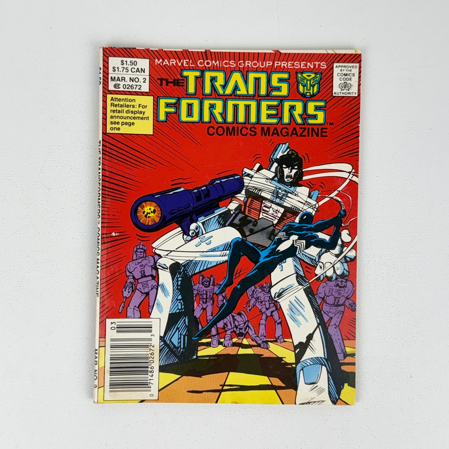 Marvel Transformers #2 Comic