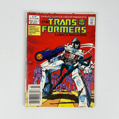 Marvel Transformers #2 Comic