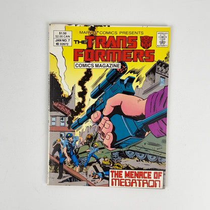 Marvel Transformers #7 Comic