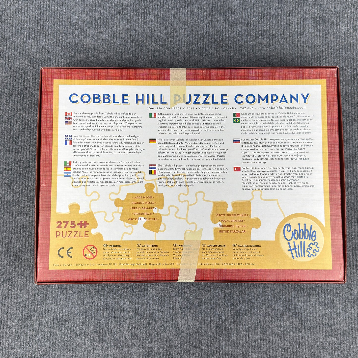 Cobble Hill Hay Wagon Puzzle