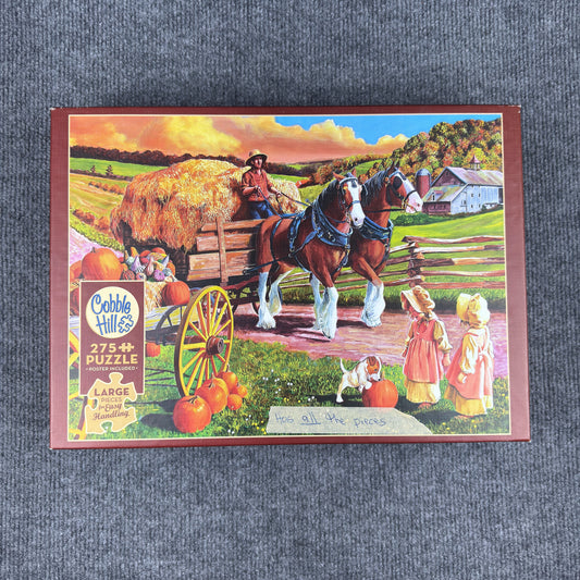 Cobble Hill Hay Wagon Puzzle