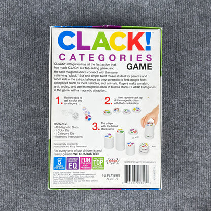 Clack Categories Magnetic Game