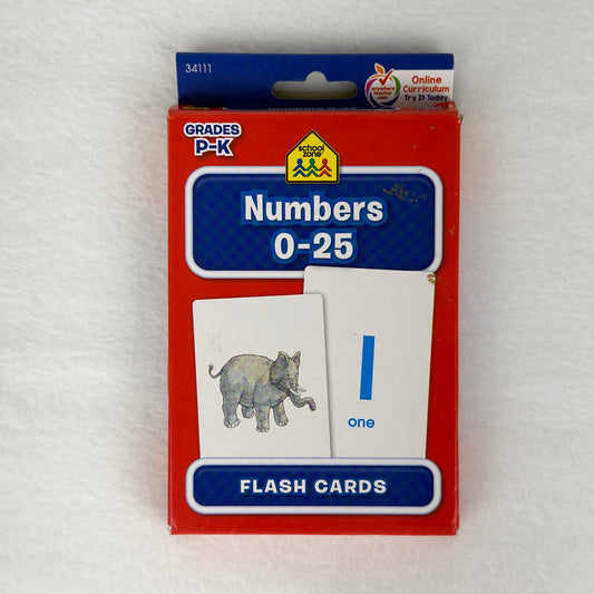 School Zone Numbers Cards