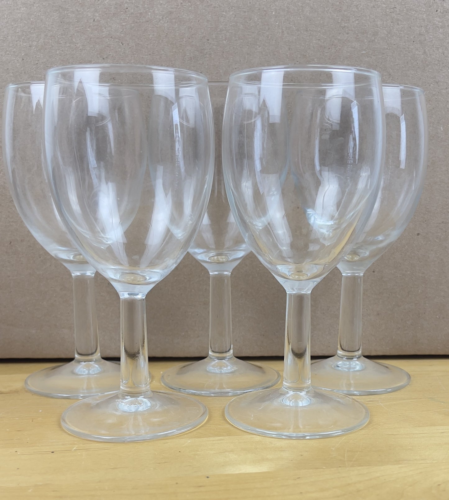 Wine glasses ~ set of 5