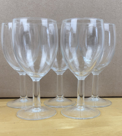 Wine glasses ~ set of 5