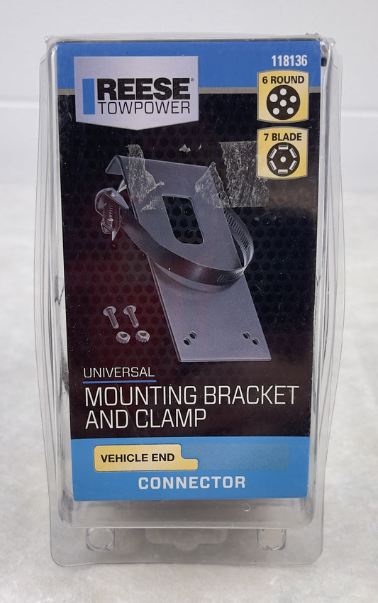 Universal mounting bracket and clamp