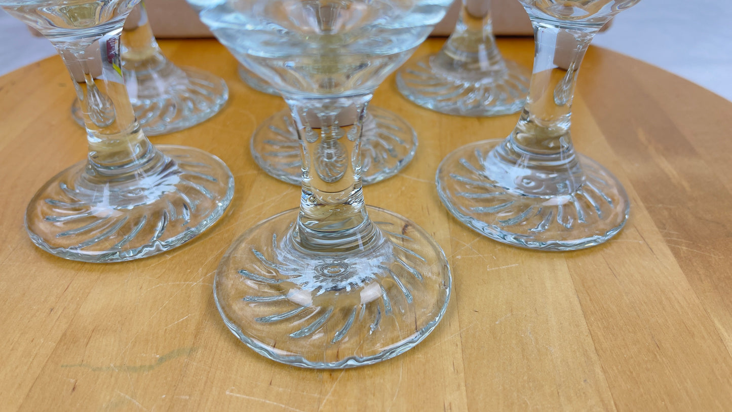 Wine glasses ~ set of 7