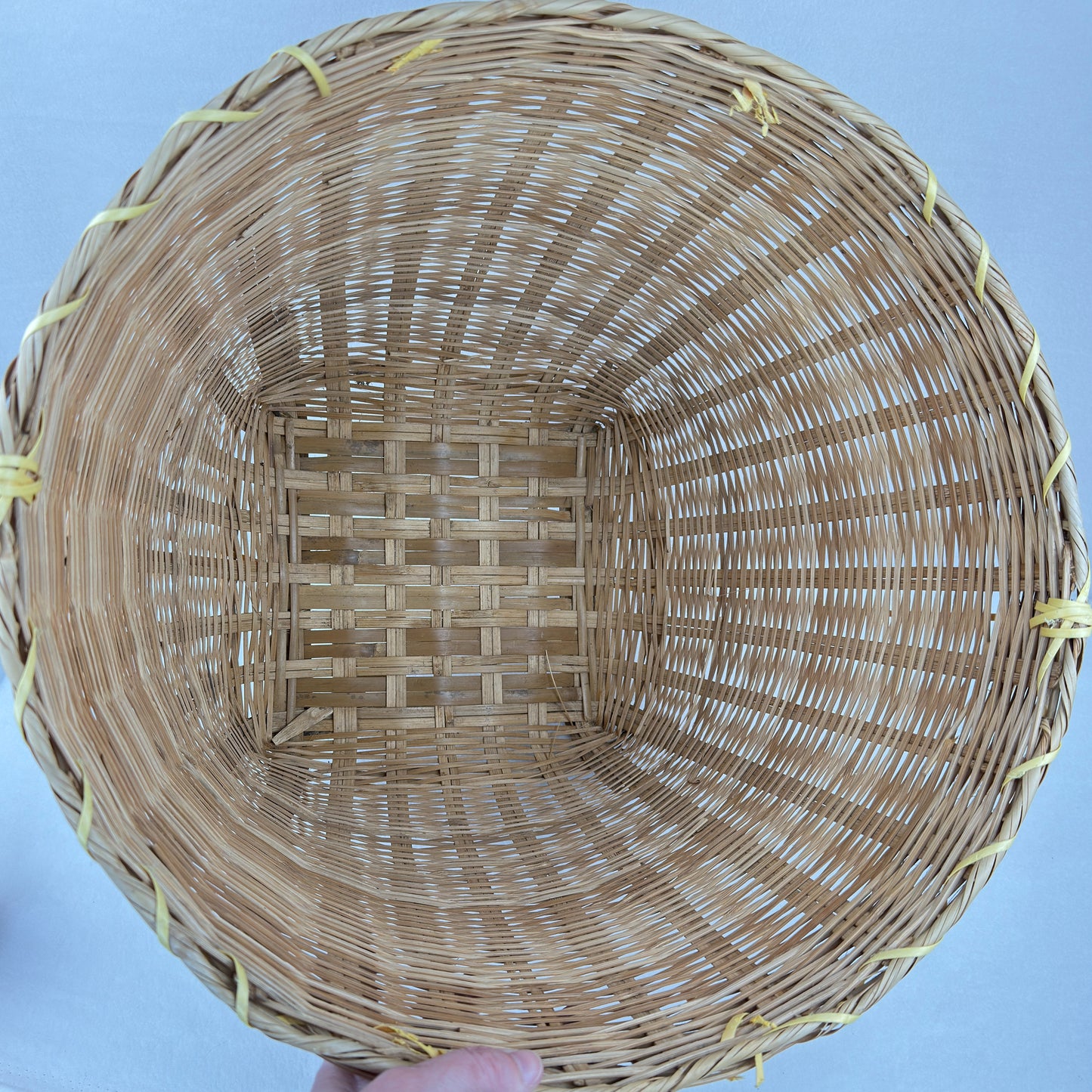 Woven Bamboo Storage Basket
