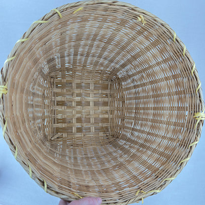 Woven Bamboo Storage Basket
