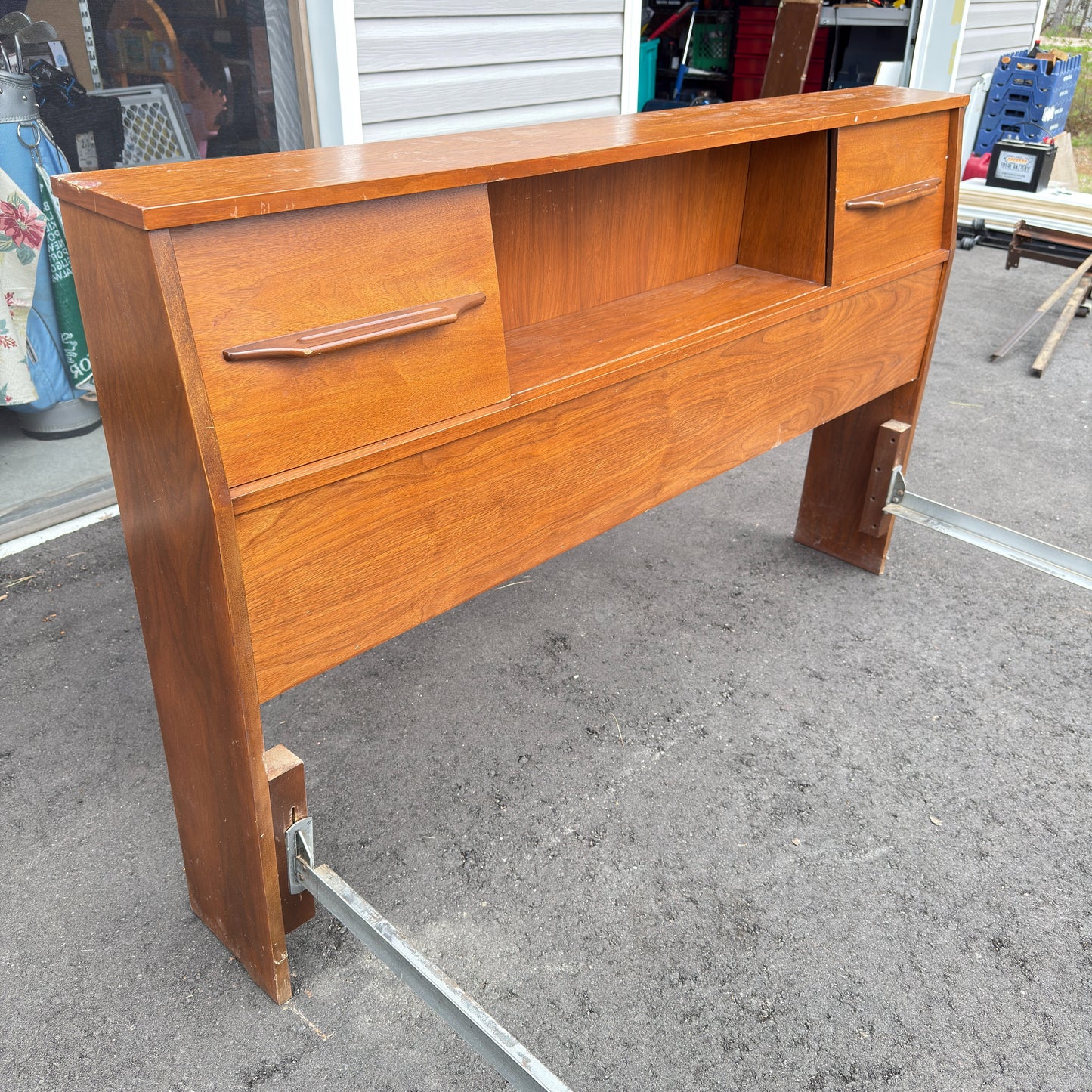 Vintage Storage Bed Frame