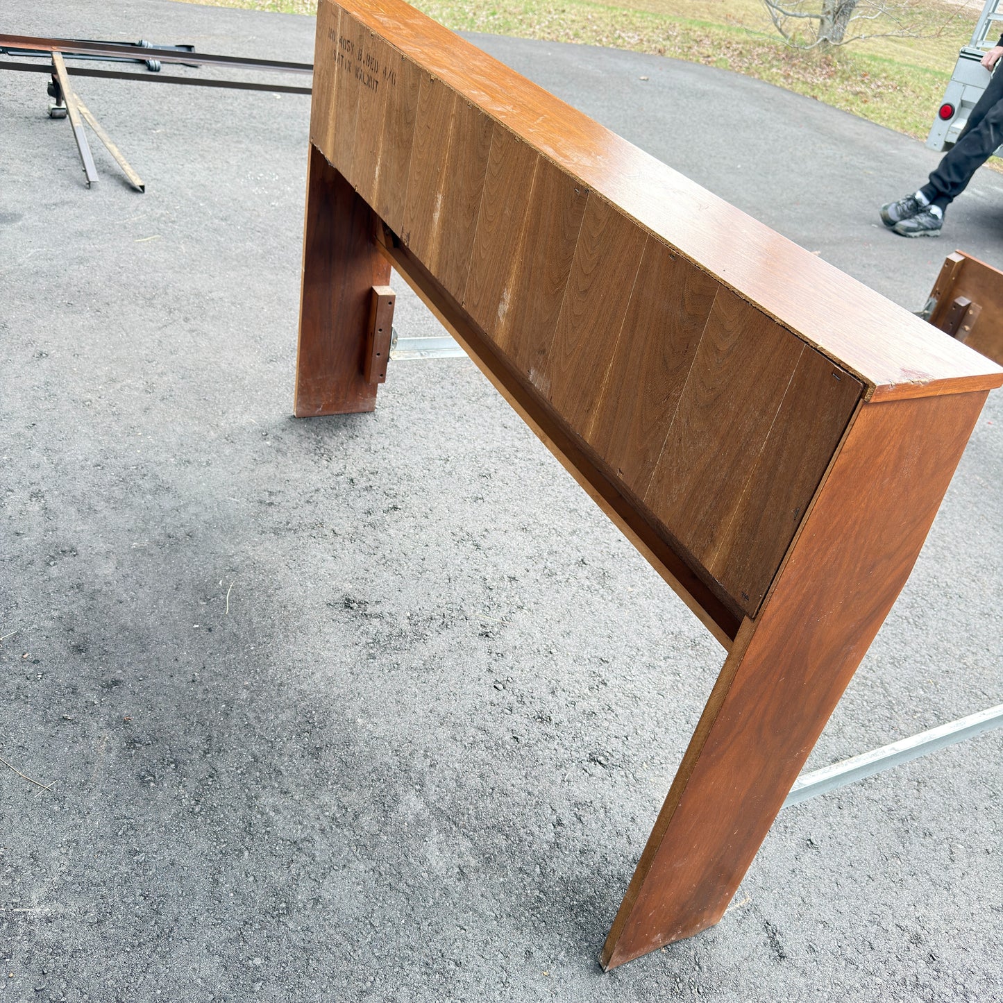 Vintage Storage Bed Frame