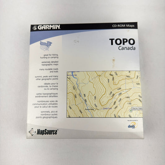 Garmin TOPO Canada CD Set