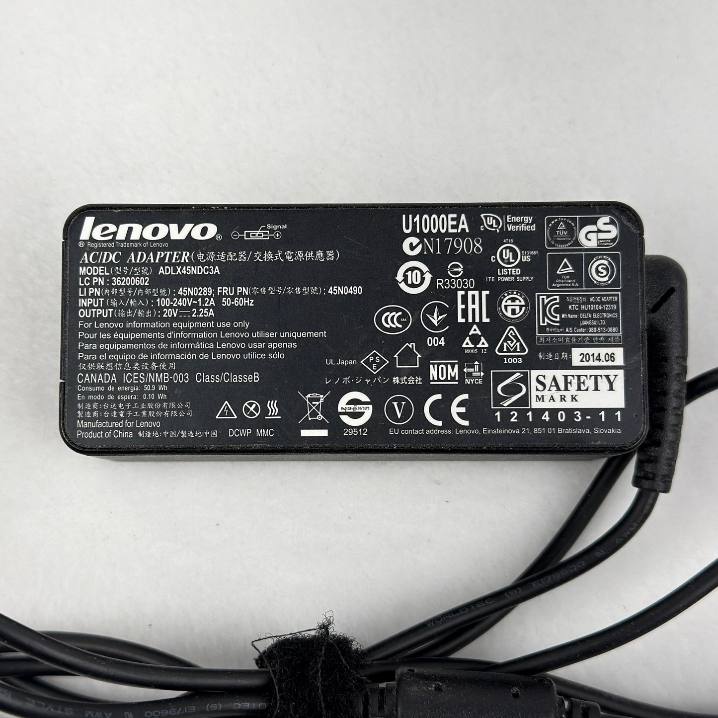 Lenovo Laptop AC Adapter