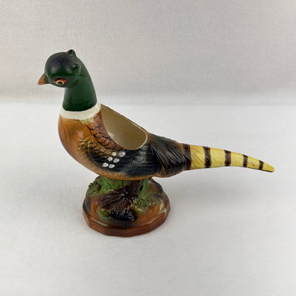 Pheasant Figurine Planter