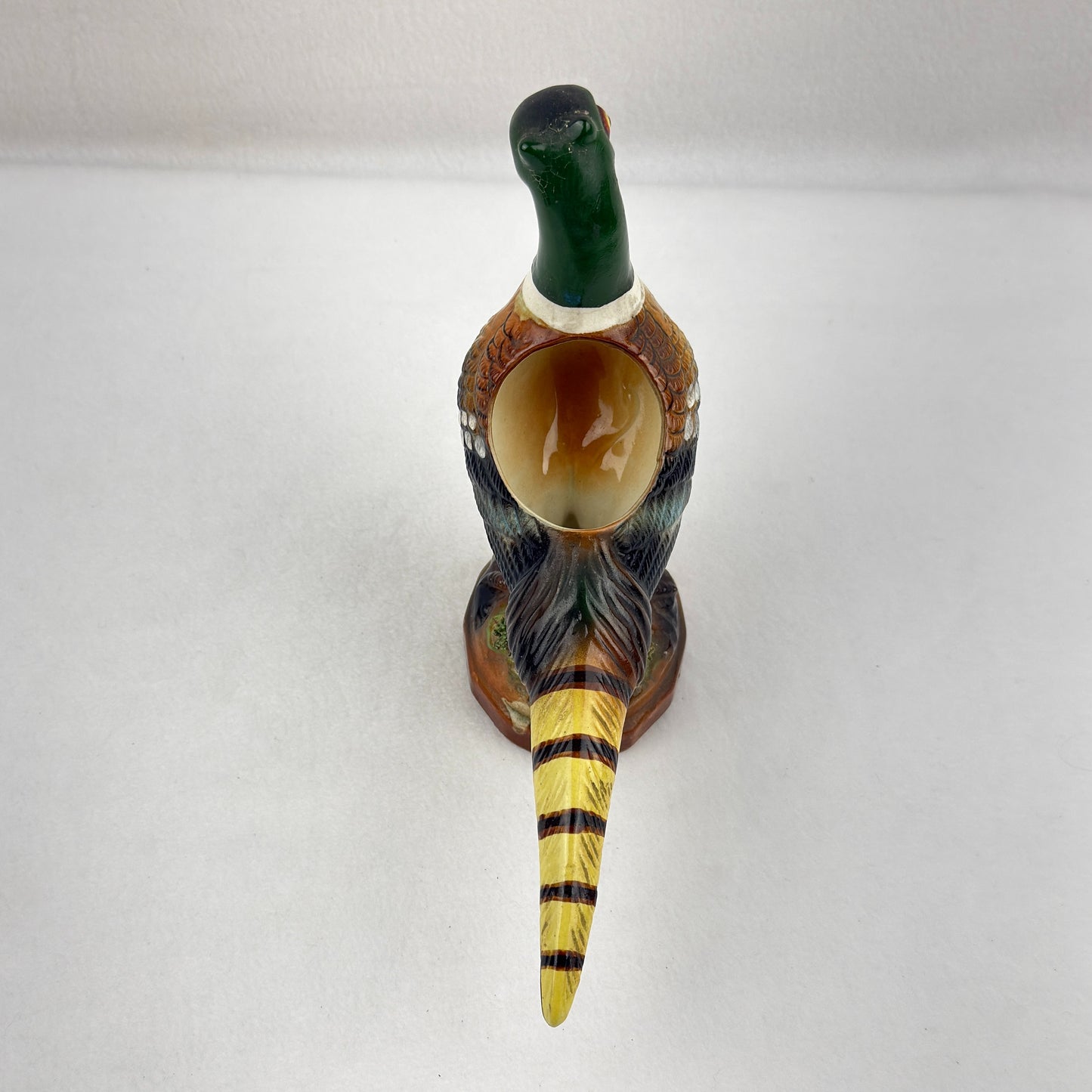 Pheasant Figurine Planter