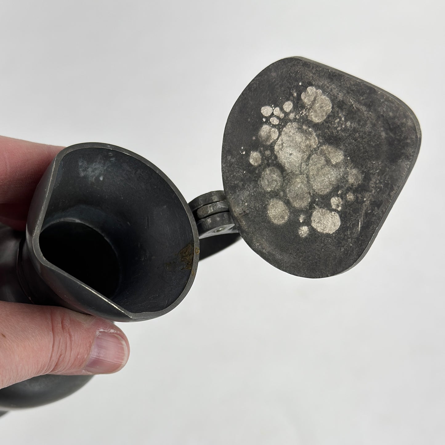 H.W. Schmidt Pewter Flagon